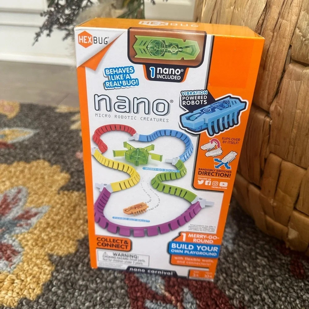 New Hexbug Nano Carnival NIB +Lot Tracks Cells Hexbugs Bugs Collection NIB